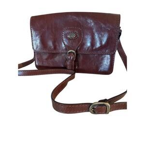 Vintage AD Firenze Italian Leather DETAIL CROSSBODY